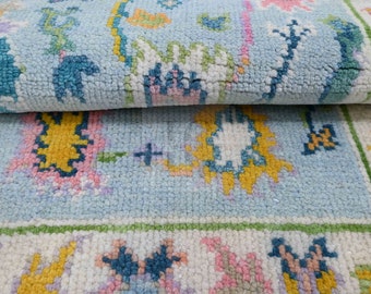 Oushak Rug Modern Oushak Rug For Living Room
