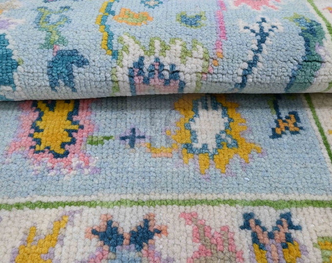 Oushak Rug Modern Oushak Rug For Living Room