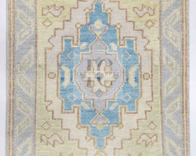 Oushak Rug Hand Knotted 8x10, 9x12, 10x14, Wool Traditional And Vintage Antique Oushak Wool Area Rug For Living Room Rug