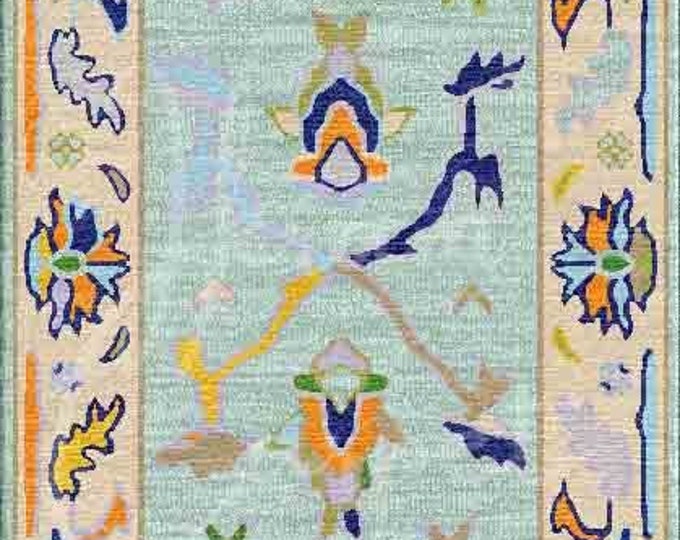 Modern Oushak Rug