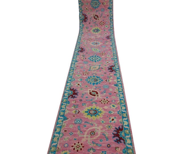 Oushak Rug Hand Knotted 8x10, 9x12, 10x14, Wool Traditional And Vintage Antique Oushak Wool Area Rug For Living Room Rug