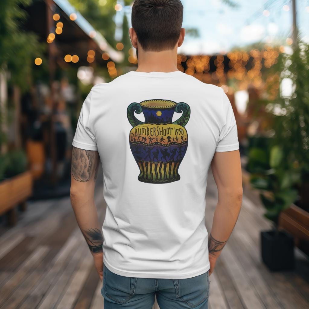 90s Bumbershoot Festival Tシャツ Mサイズ Vintage 90s Bumbershoot Festival 1993 Comic Style T-shirt