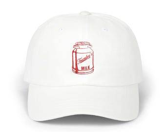 Bonnet papa classique pot à lait vintage | Couvre-chef unisexe élégant, cadeau pour papa, accessoire d'été, style décontracté, chapeau tendance