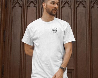 Vintage Shell Oil T-Shirt | Unisex Heavy Cotton Tee | Retro Graphic Tee | Casual Wear | Gift for Car Lovers | Unique Statement Tee