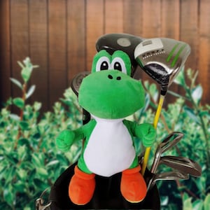 Yoshi Golf Cover Fairway Wood Cover Plush Yoshi Character