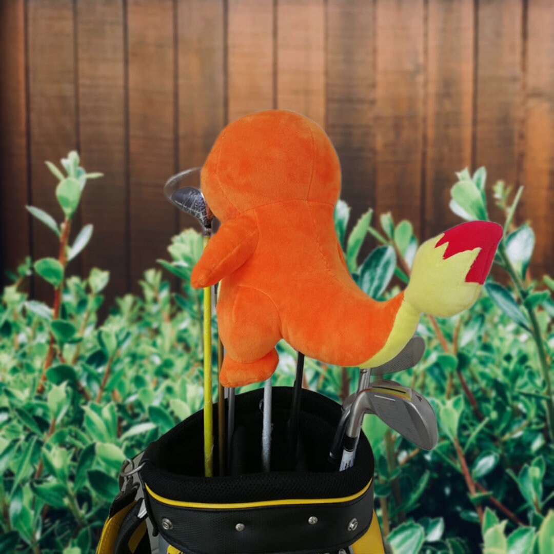 Pokemon Golf Driver Head Cover Plush Charmander Character Etsy