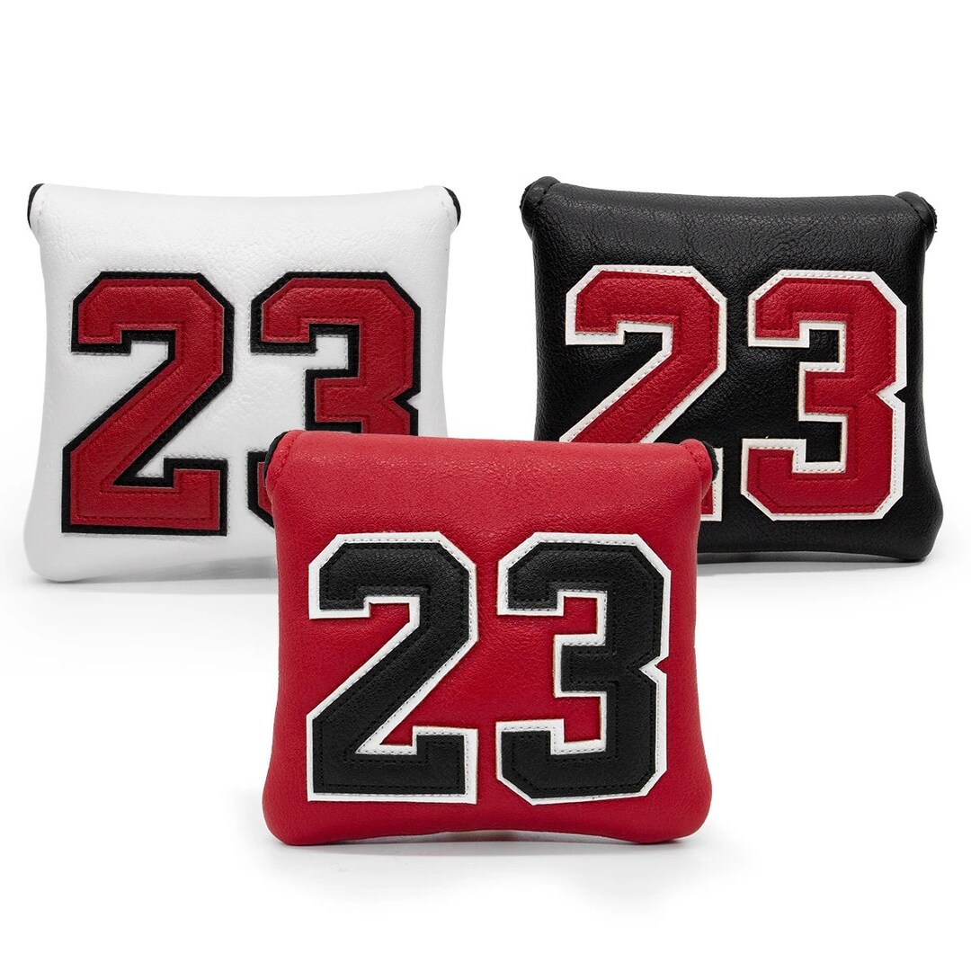 Jordan Inspired Leather Red, White or Black 23 Close Golf