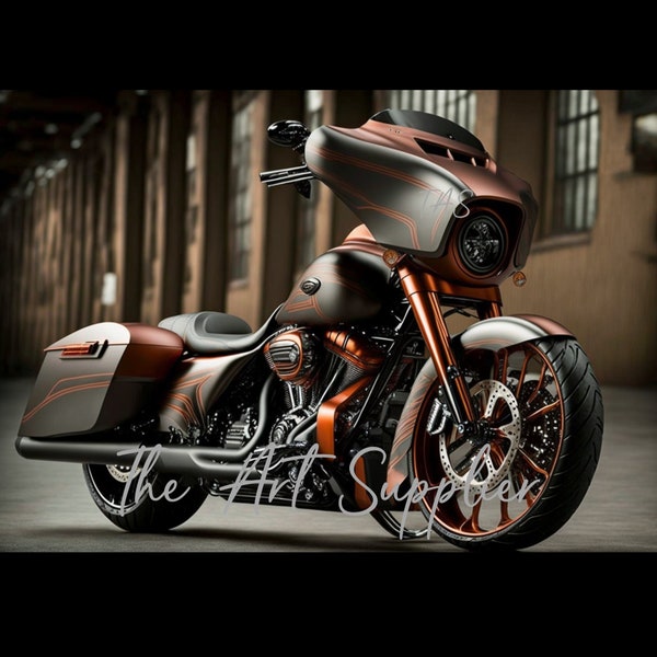 Custom Street Glide Motorcycle - Stand Out in Style with a Unique Design!