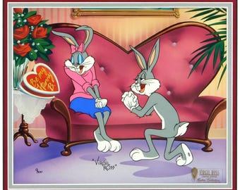 Bugs Bunny Virgil Ross Masters Collection Cel Looney Tunes Will Ya?