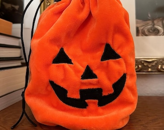 Jack O Lantern Treat Bag