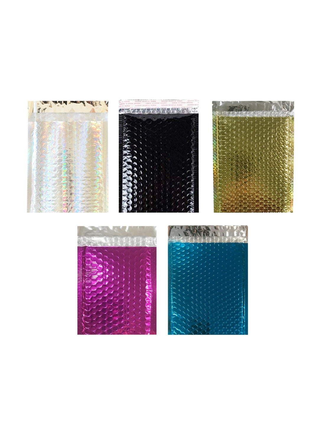 6 X 10 Metallic Bubble Mailers 20 Pack Small Business Bubbles Mailers