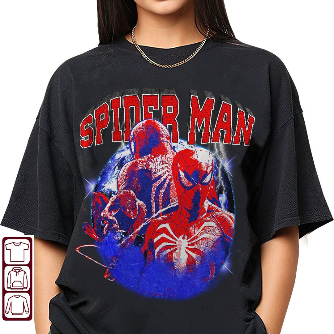 Spider Man 90s Vintage Shirt Spider Man Shirt Spider Man - Etsy