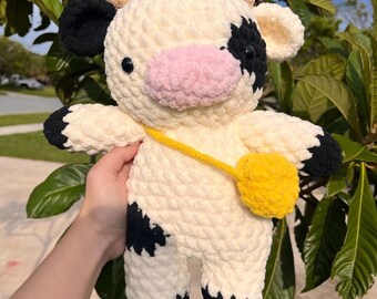 Milk Cow Crochet Pattern | Milk Cow Pattern | Baby Cow Amigurumi PDF | Crochet Plush  Animal | Crochet Pattern Amigurumi | Cow Plush Crochet