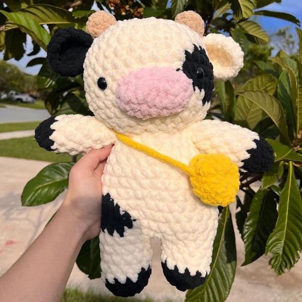 Milk Cow Crochet Pattern | Milk Cow Pattern | Baby Cow Amigurumi PDF | Crochet Plush  Animal | Crochet Pattern Amigurumi | Cow Plush Crochet