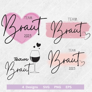 Team bride svg png, bride svg, team bride 2025 png, bride bundle, wedding svg