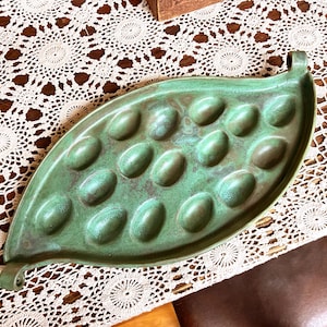 Deviled Egg Serving Platter / Handmade Pottery