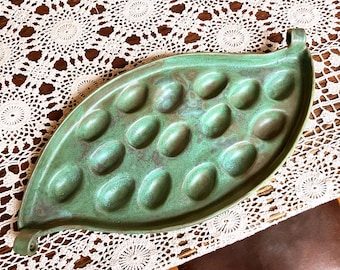 Deviled Egg Serving Platter / Handmade Pottery