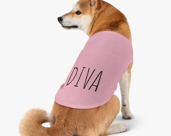 Pet Tank Top Dog Diva