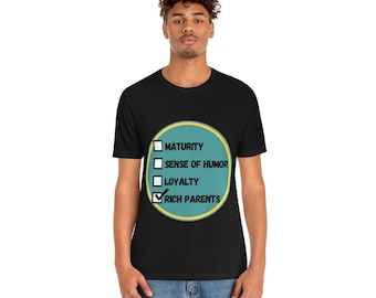 Unisex Jersey Short Sleeve Tee Funny Gift