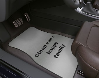 Car Floor Mats, 1pc Funny Clean Car