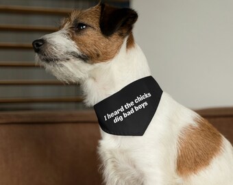 Pet Bandana Collar Funny Dog Gift