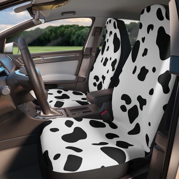 Dalmatian Dog Print Car Seat Covers