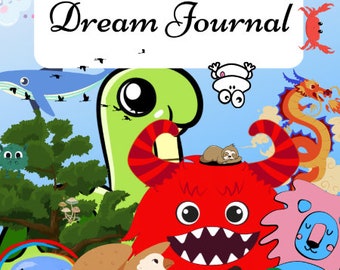 Dream Journal Editable Digital Download