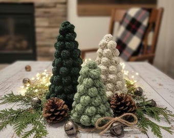 Crochet Christmas Tree | Holiday Home Decor