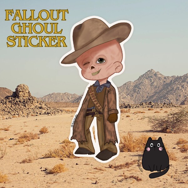 Fallout Ghoul sticker