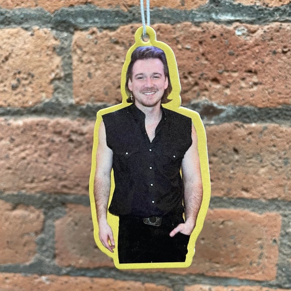 Morgan Wallen Air Freshener,  fragrance tree, Car Air Freshener, Country Music, Car Scent, New Car Gift, Fathers Day Gift, Birthday Gift