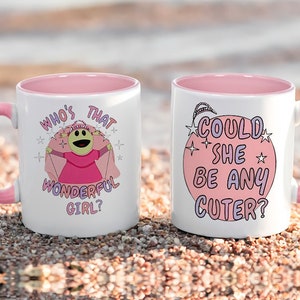 Wer ist das wunderbare Mädchen Mona Nanalan Kaffeetasse, Geschenk für sie?
