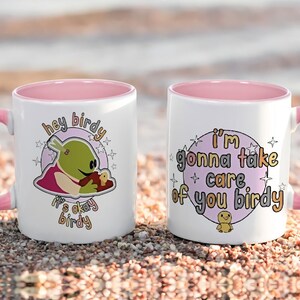 Hey Birdy It&#39;s Okay Birdy Mug, Mona Nanalan Coffee Mug, Gift for her.