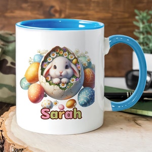 Custom Easter Spring Coffee Mug, Easter Decor, Easter Mug, Spring Mug, Housewarming Gift, Easter Gift, Gift for her