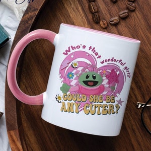 Who’s That Wonderful Girl Mona Nanalan Coffee Mug, Gift for her.