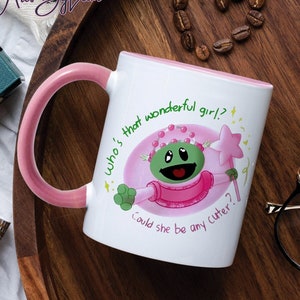Who’s That Wonderful Girl Mona Nanalan Coffee Mug, Gift for her.