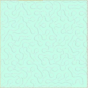 Stipple Filler Quilt Block ITH - Machine Embroidery Design, Stippled Quilt Block Embroidery Design, In The Hoop Stipple Filler Embroidery