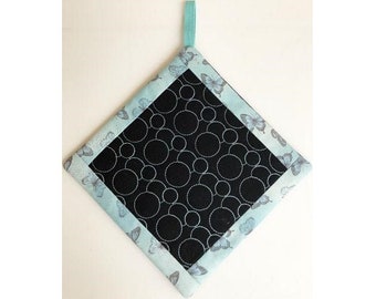ITH Potholder - Machine Embroidery Design, In The Hoop Potholders Embroidery Pattern, Includes Instructions