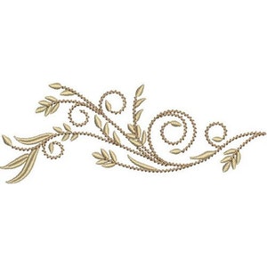 Trigo dorado: diseño de bordado a máquina, diseño de bordado de tallo de trigo, patrón de bordado de hoja de trigo con bordado dorado, bordado de cosecha de otoño