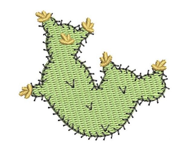 Llama Love - Machine Embroidery Design, Appliqued Llama Love Baby Quilt Embroidery Design, Flowering Cactus Pattern, Includes Instructions
