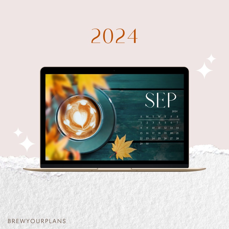 2024 Calendar Month Desktop Wallpapers 2024 Season Wallpapers Aesthetic