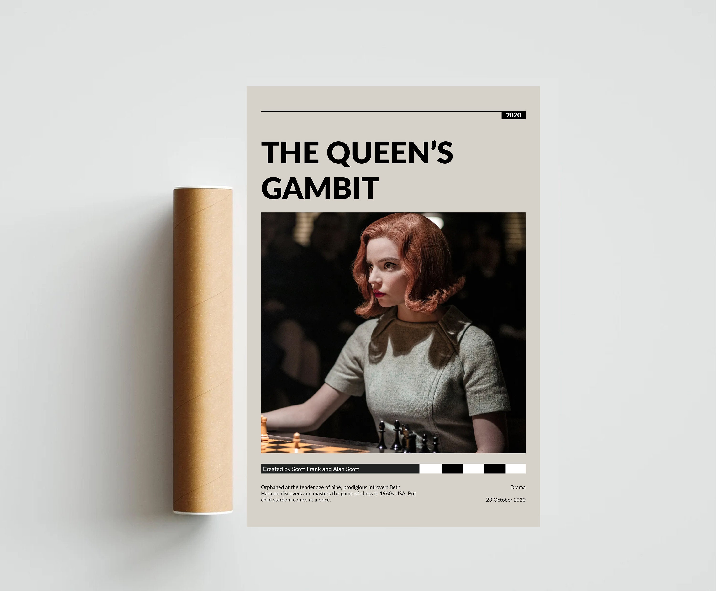 Gambito de dama / The Queen's Gambit (Paperback) 