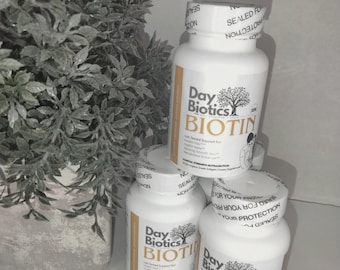 Biotin 10K- Hair, Nails & Skin rejuvenation - Organic