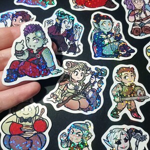 3 Holo Sticker (5 cm)