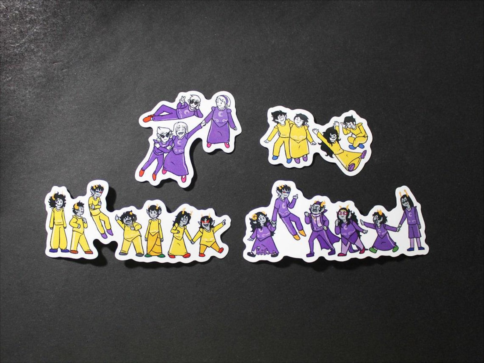 Homestuck Derse and Prospit Dreamer Sticker Set - Etsy