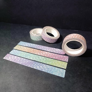 Rainbow Mini Dice Washi Tape TTRPG