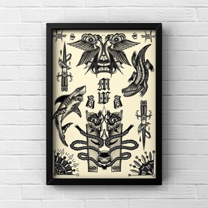 Tattoo flash