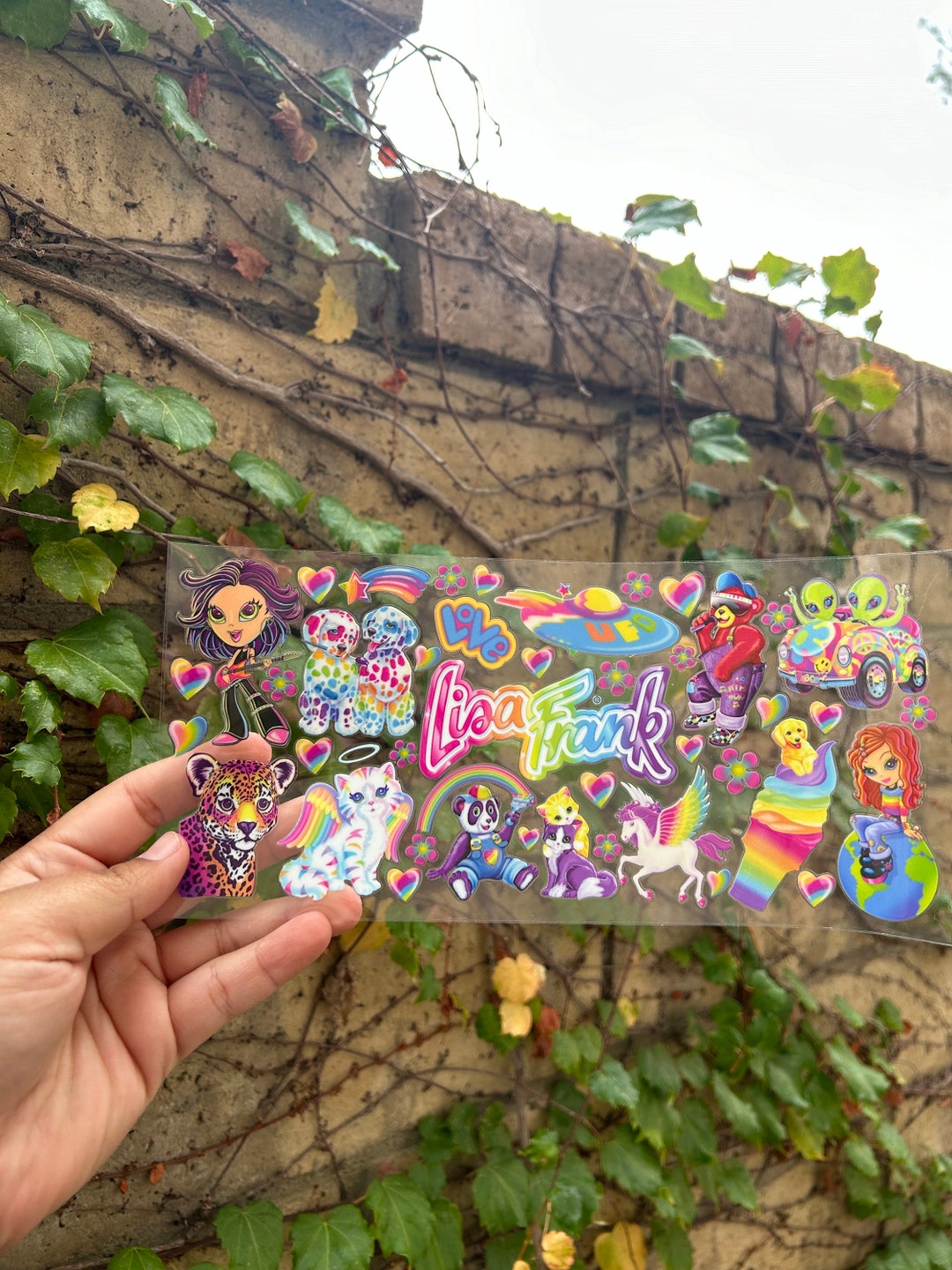 Uv Wraps Lisa Frank Decal - Etsy