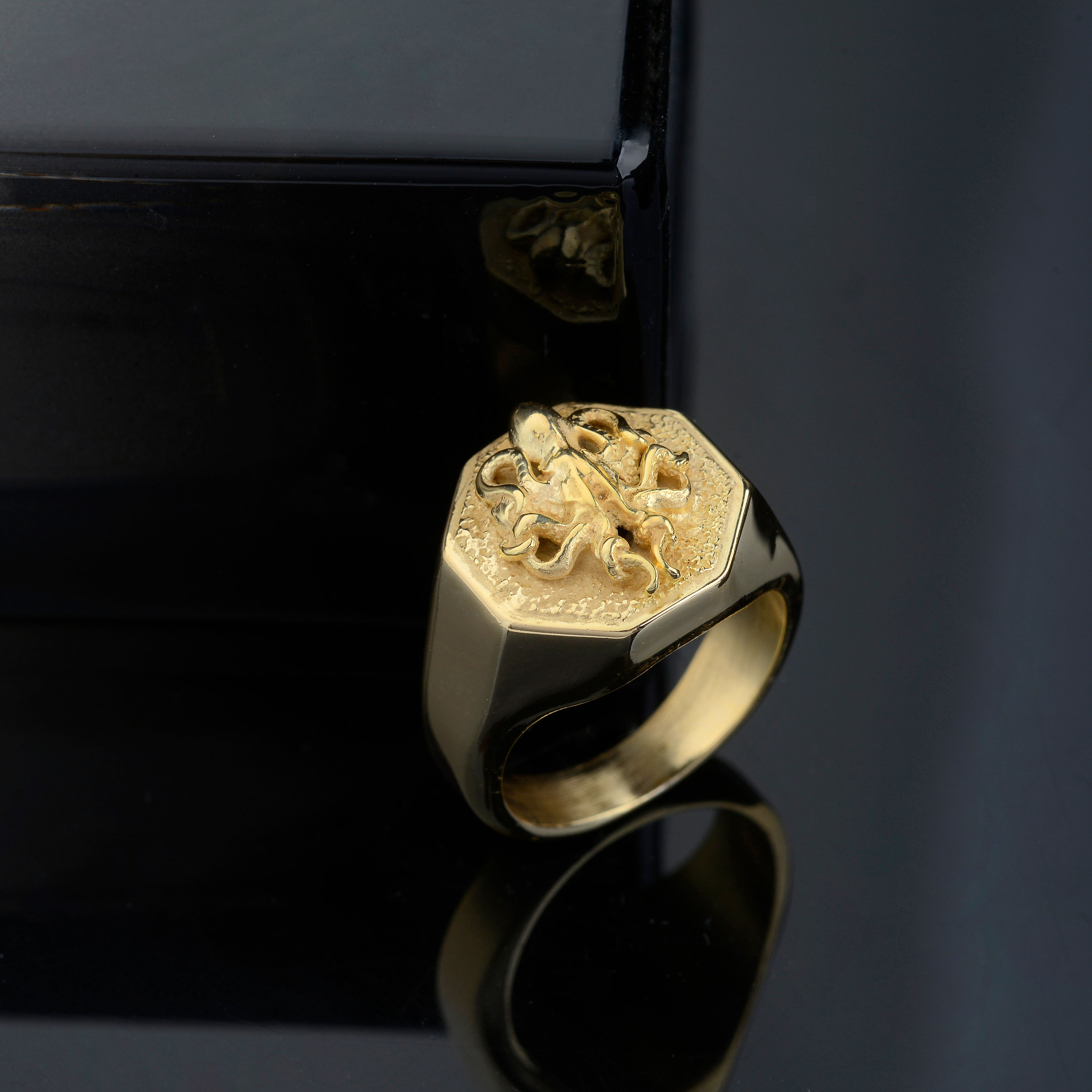 10K 無垢GOLD&珊瑚のネクタイピン sa-1736-2.jpg