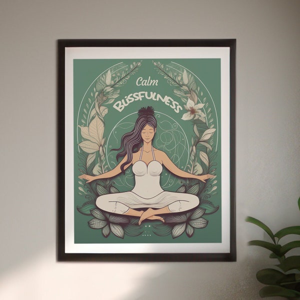 Yoga Quotes Poster Spiritual Decor Yogi Print Yoga Girl Printable Wall Art Yoga Lover Gift Zen Poster Instant Download Neutral colors