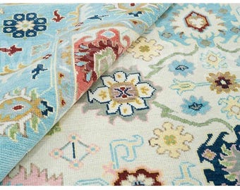 8x10 Oushak Hand Knotted  Woven Rug for living room rug  soft wool rugs Interior Decor Area Rugs Oriental rug 3x5 to 12x18 pre Order Rugs !!